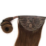 Dark Straight Ponytail