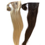 Dark Straight Ponytail